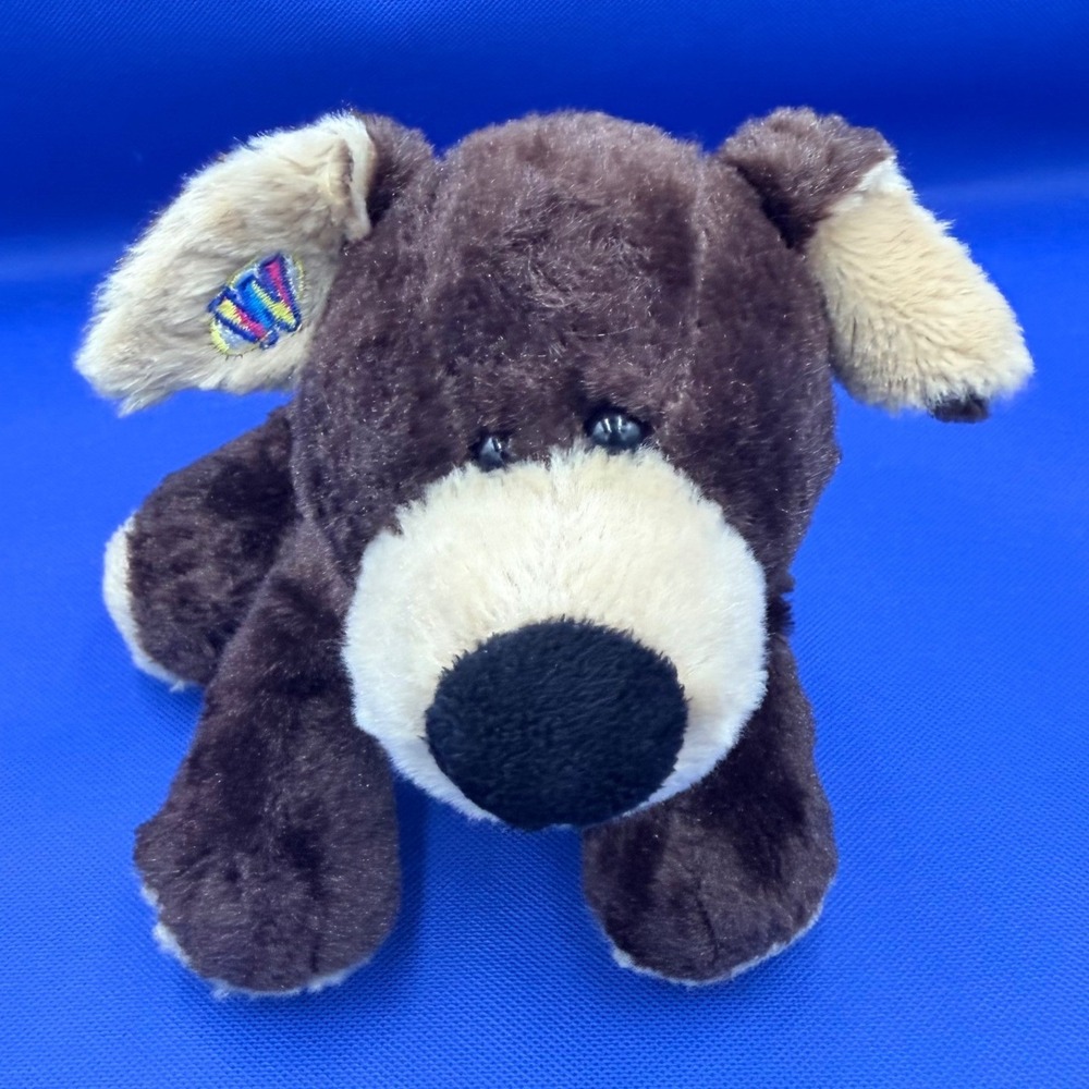 Ganz Webkinz Mocha Chocolate Lab Puppy Dog Plush Retired No Code Y2K Retro Toy
